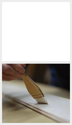 板上涂抹漿料