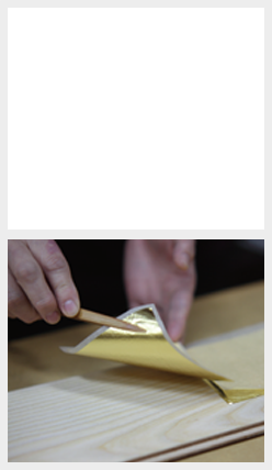 將箔貼附上方